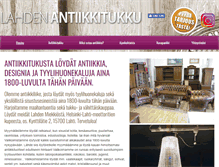 Tablet Screenshot of antiikkitukku.fi